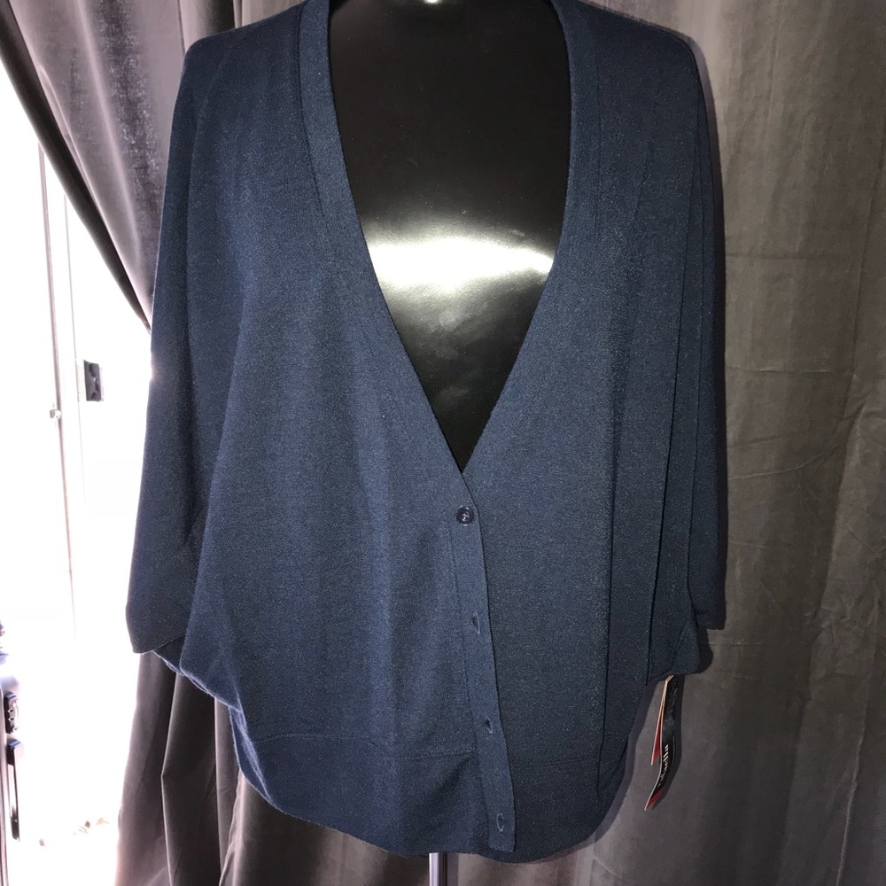 NWT Navy cardigan